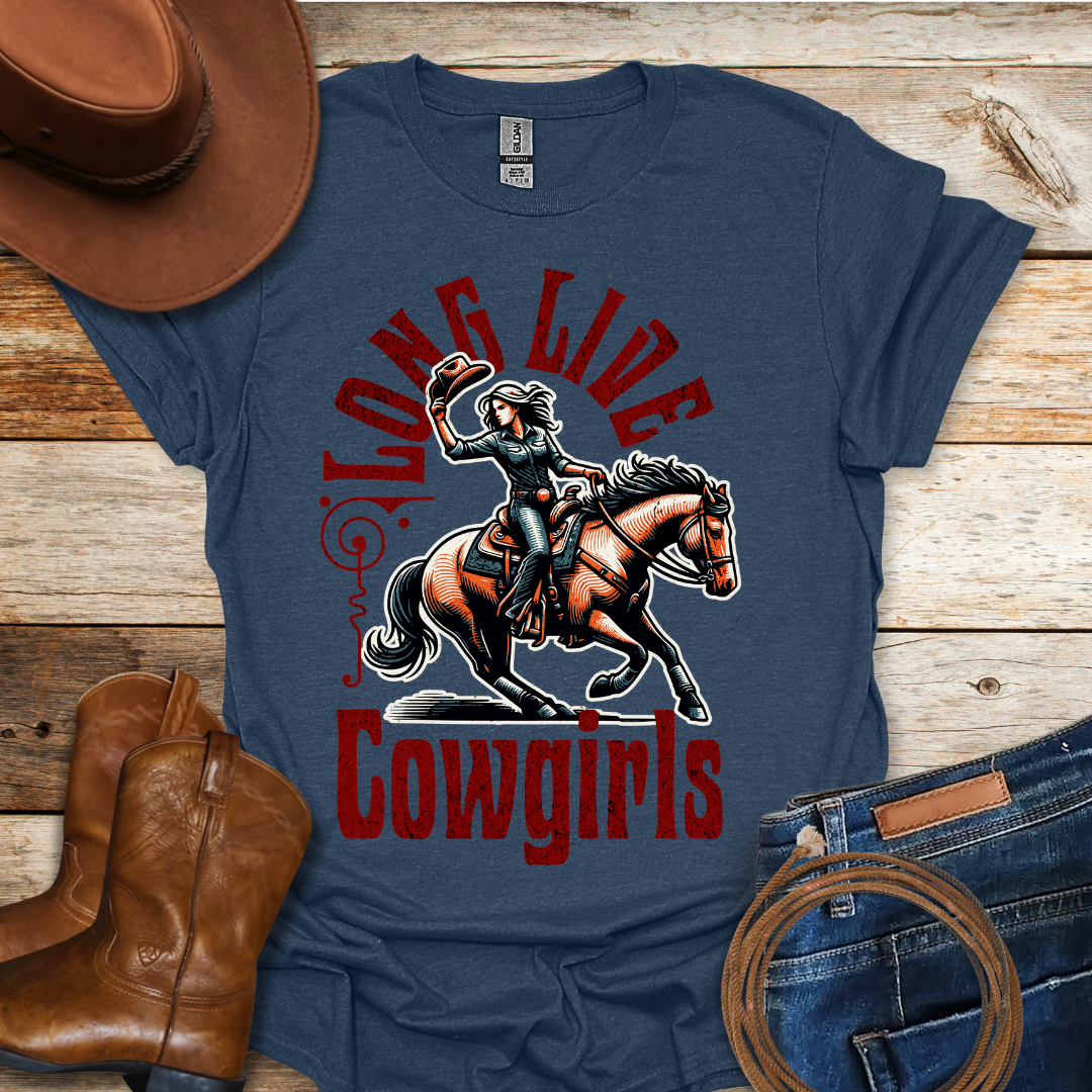 Riding Cowgirl T-Shirt