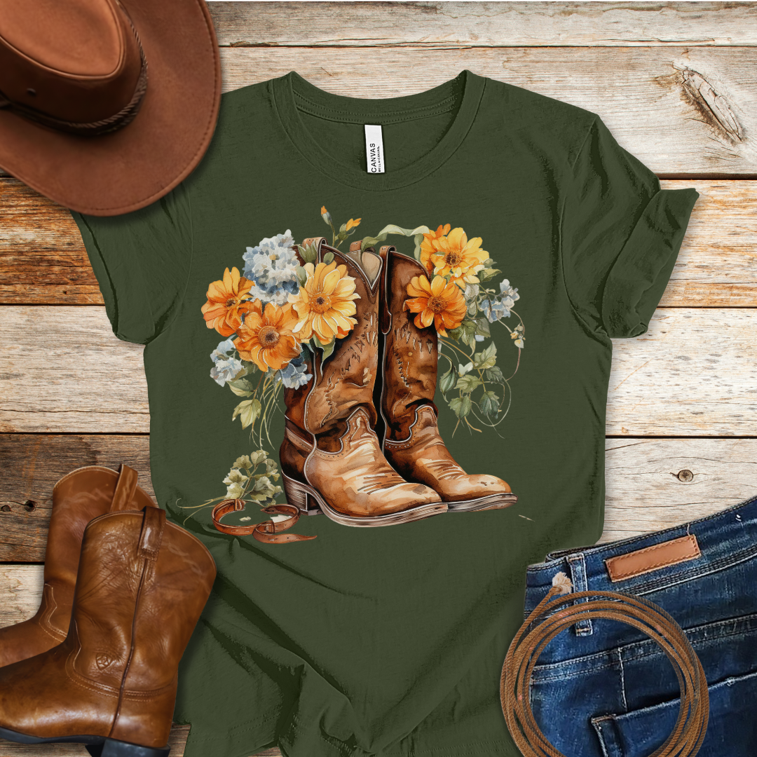Marigold Boots T-Shirt
