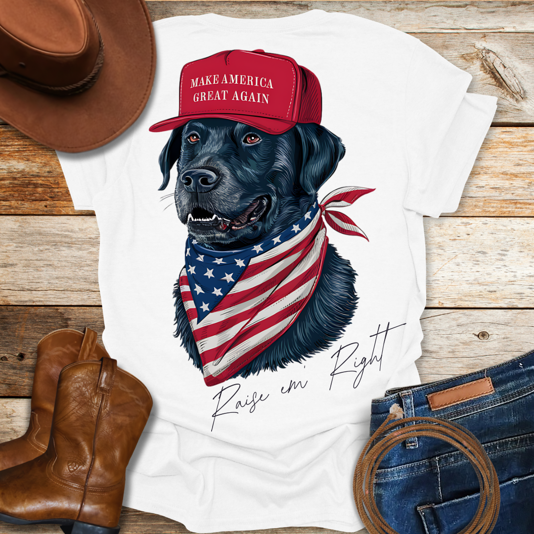 MAGA Black Lab T-Shirt