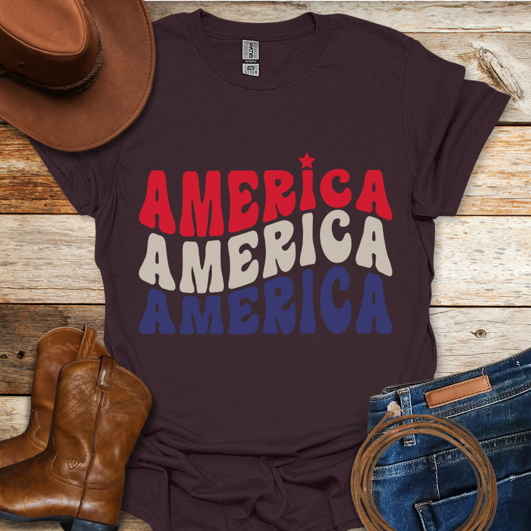 Wavy America T-Shirt