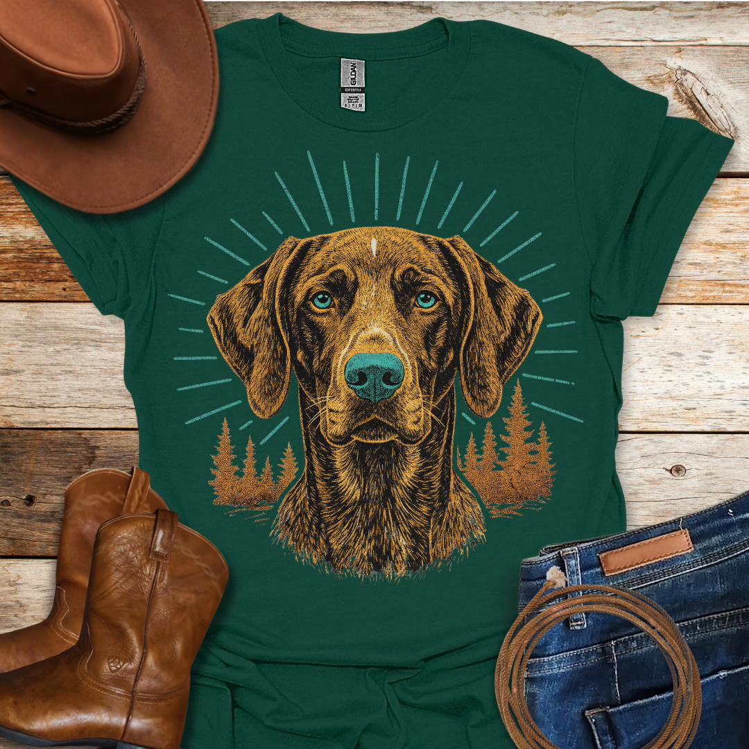 Turquoise Hound T-Shirt