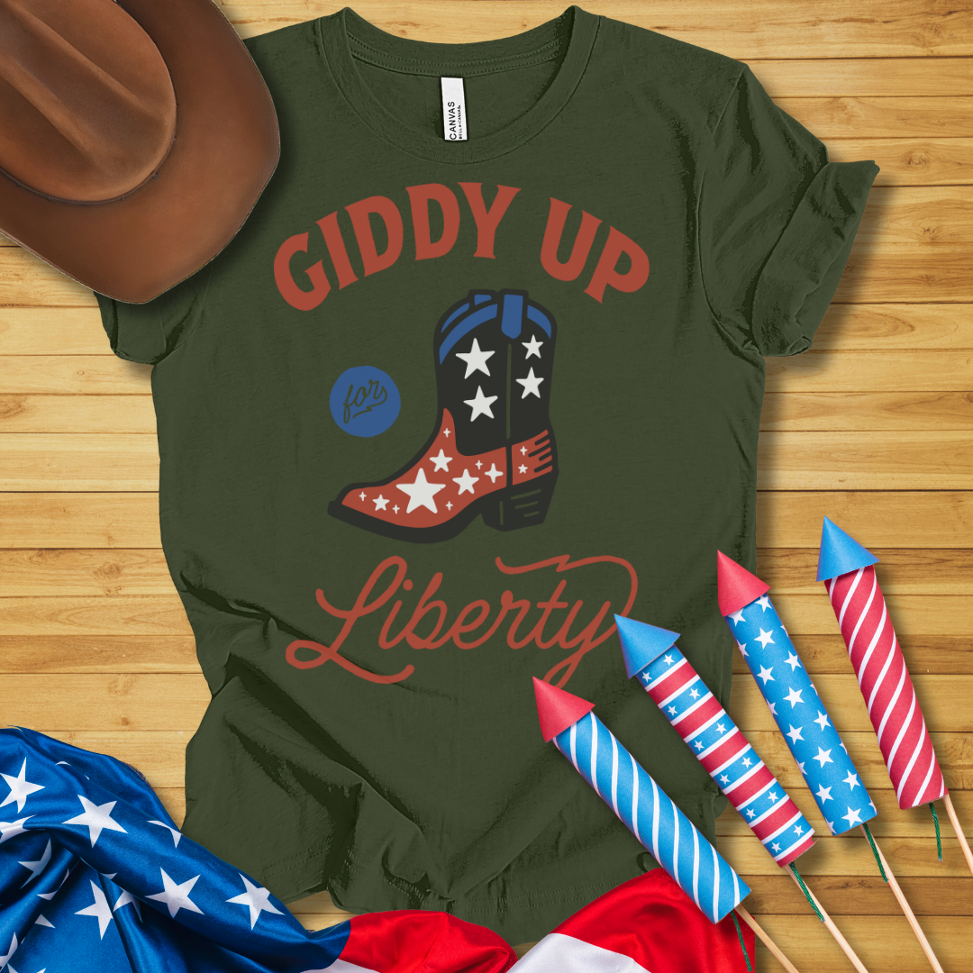 Star Spangled Boot T-Shirt