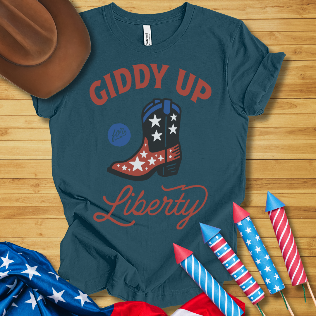 Star Spangled Boot T-Shirt