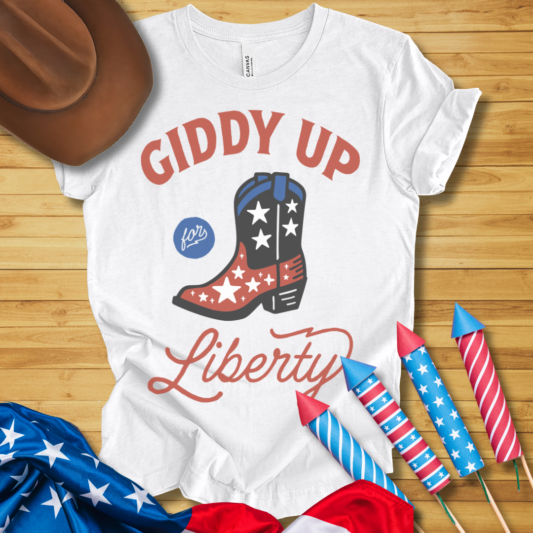 Star Spangled Boot T-Shirt