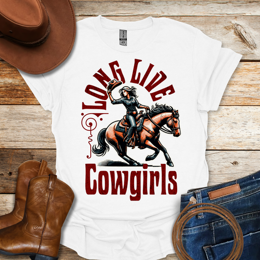 Riding Cowgirl T-Shirt