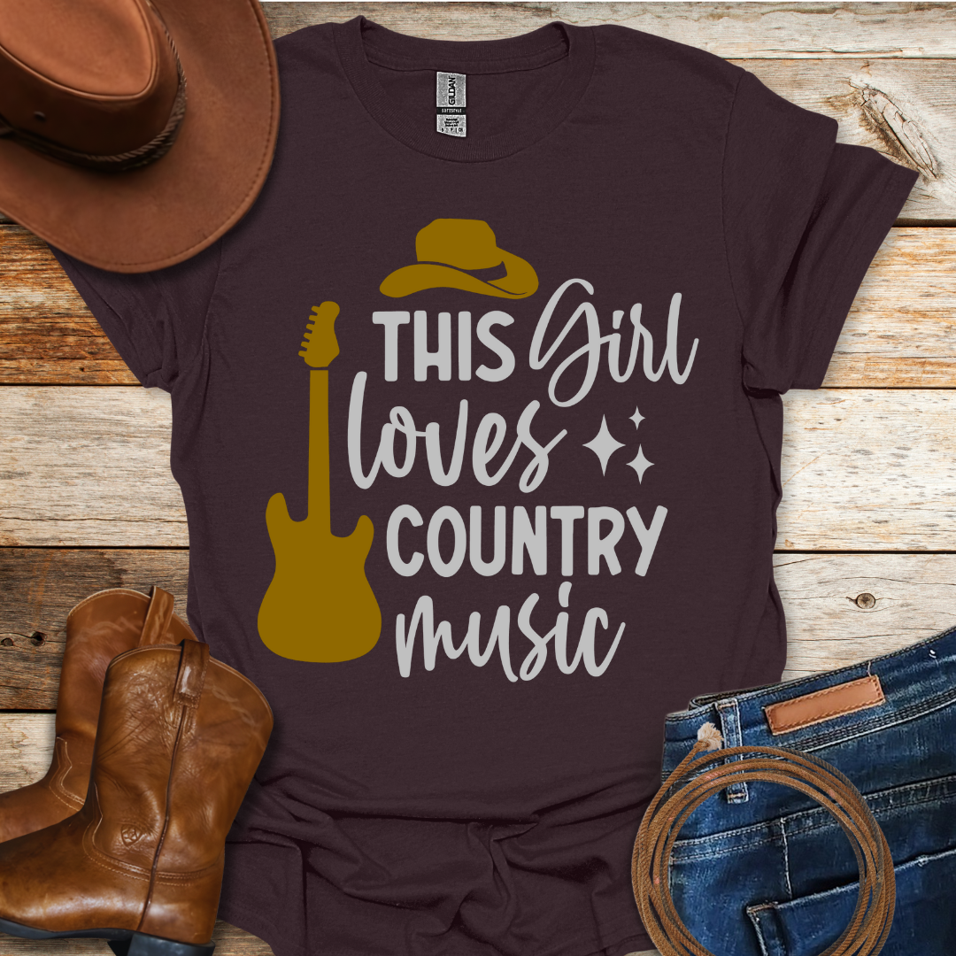 Country Music Love T-Shirt