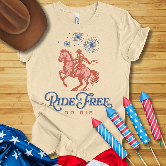 Ride Free T-Shirt (Red Ver.)