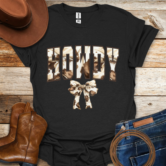 Howdy T-Shirt (cow skin)