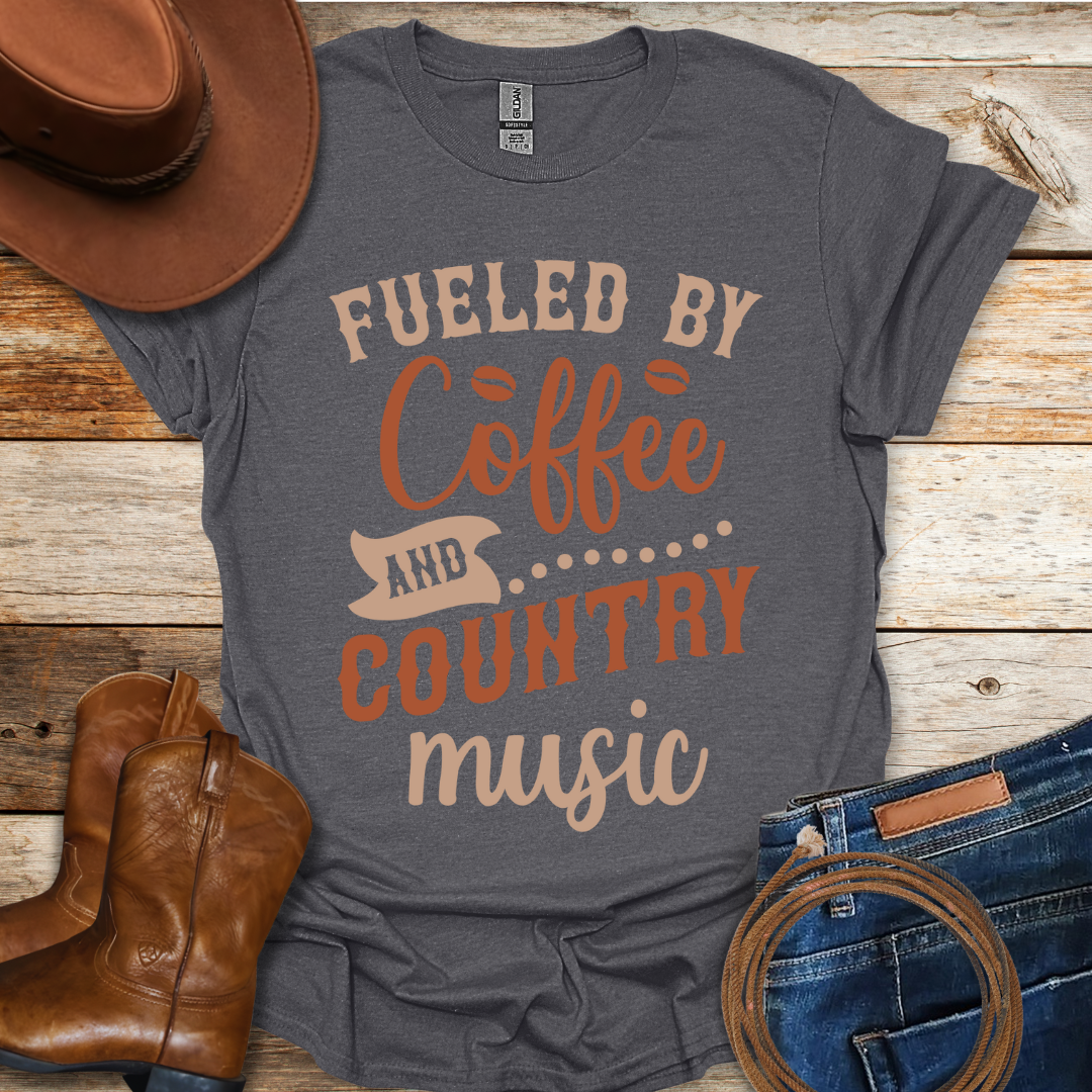 Coffee & Country Music T-Shirt