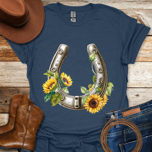 Horse Shoe Daisy T-Shirt