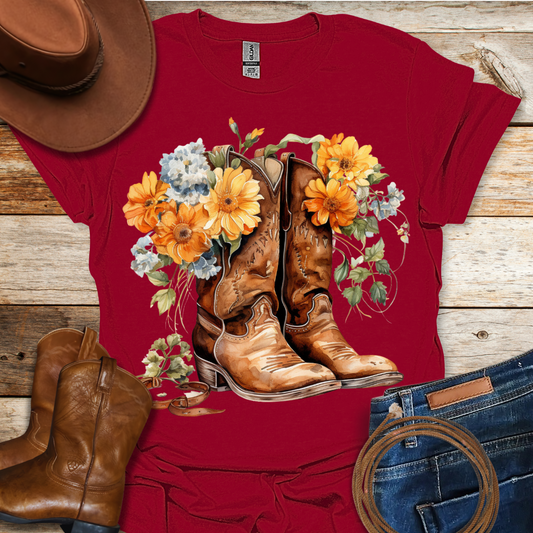 Marigold Boots T-Shirt
