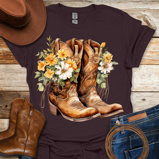 Begonia Boots T-Shirt