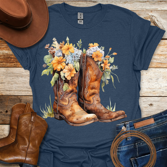 Purslane Boots T-Shirt