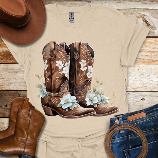 Anemone Boots T-Shirt