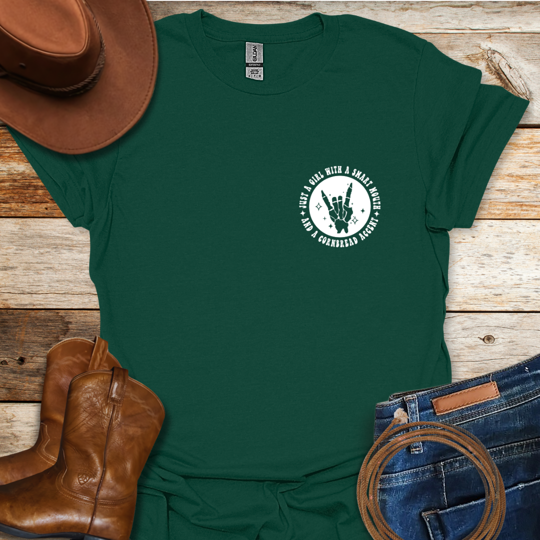 Cornbread Accent (Front & Back)