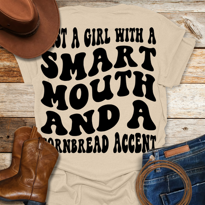 Cornbread Accent (Front & Back)