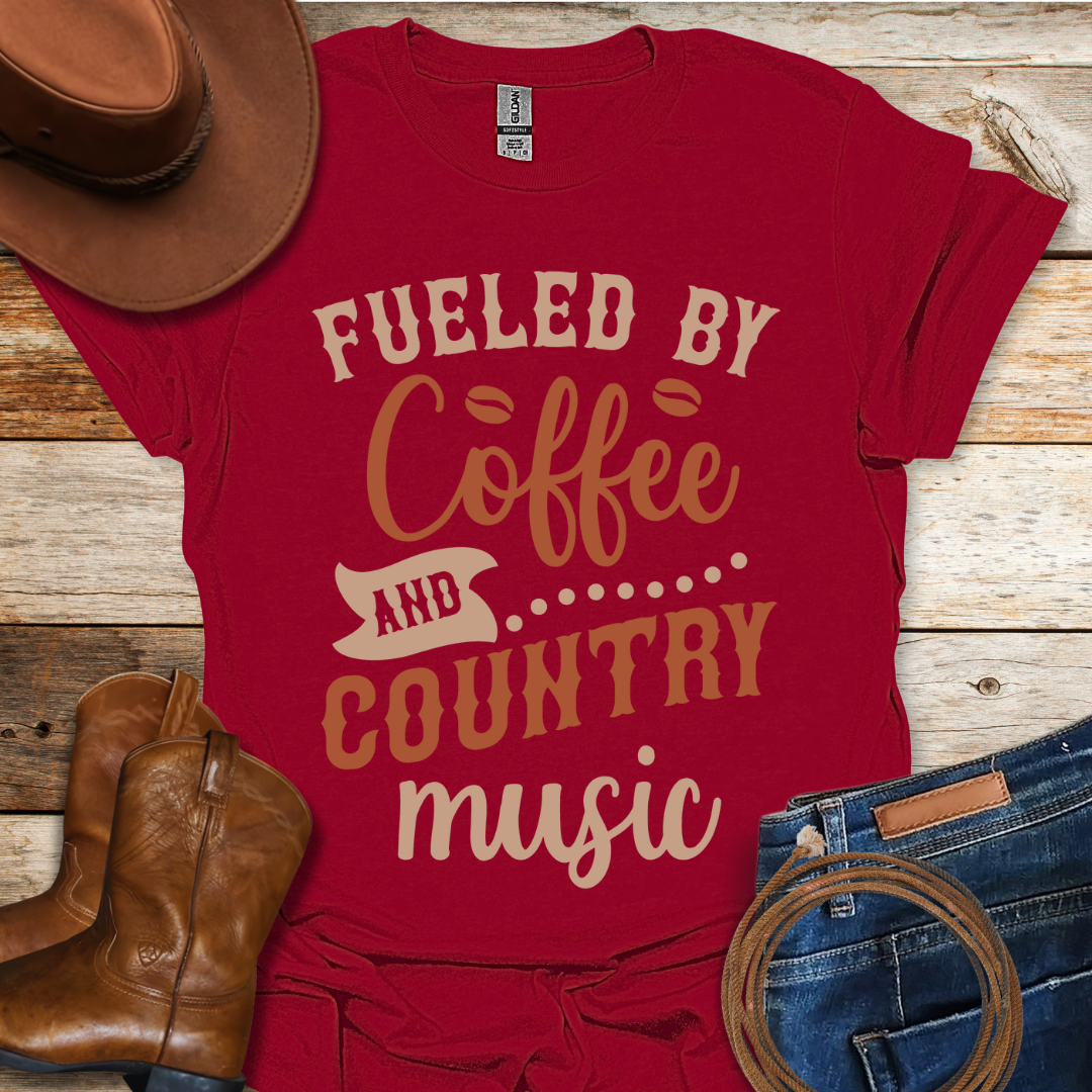 Coffee & Country Music T-Shirt