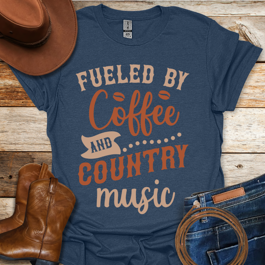 Coffee & Country Music T-Shirt