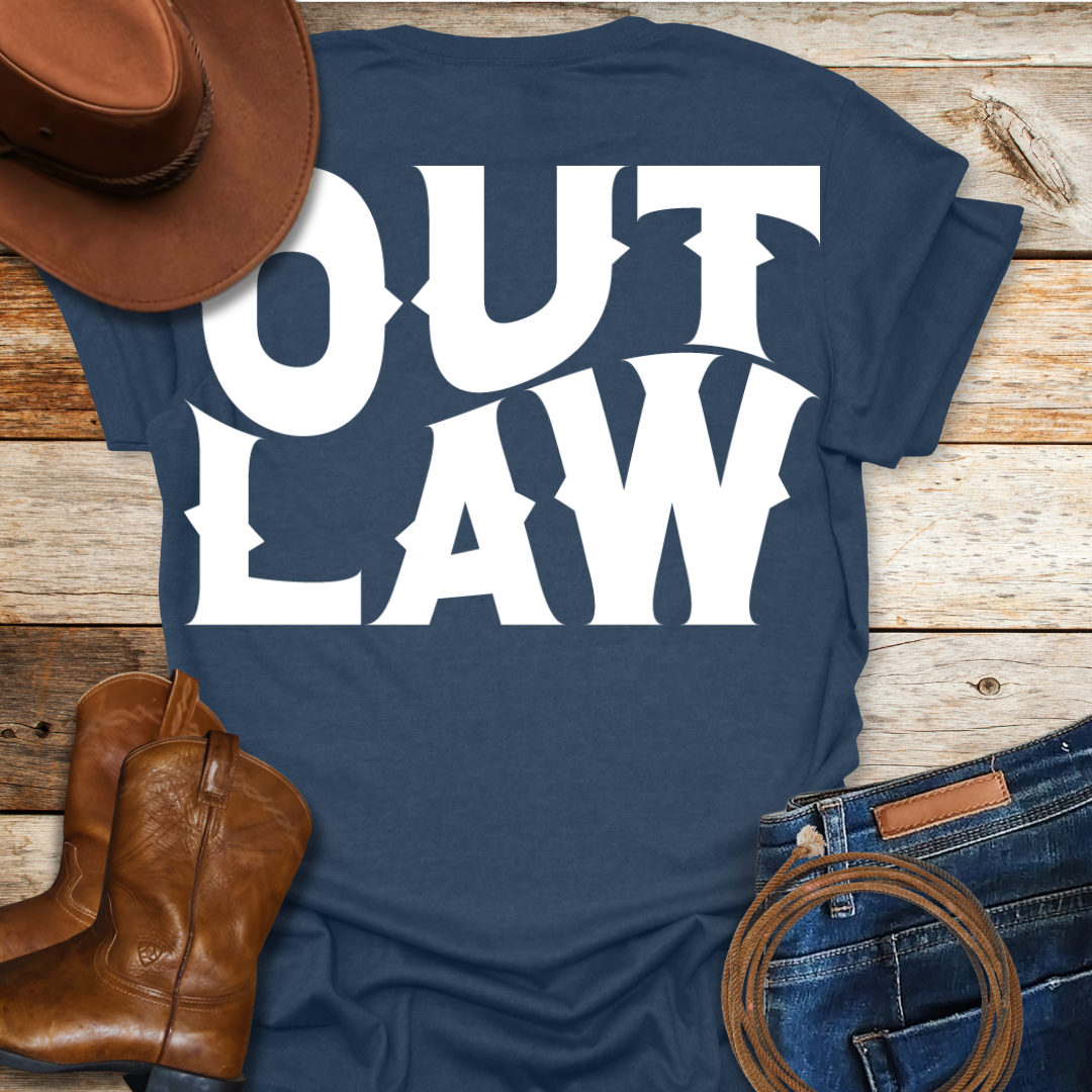 Outlaw T-Shirt (Back Print)
