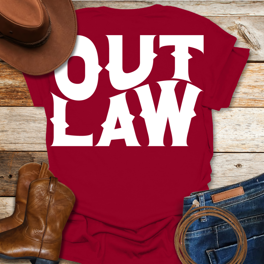 Outlaw T-Shirt (Back Print)
