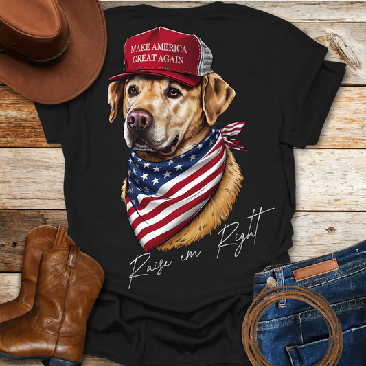 MAGA Lab T-Shirt (Back Print)