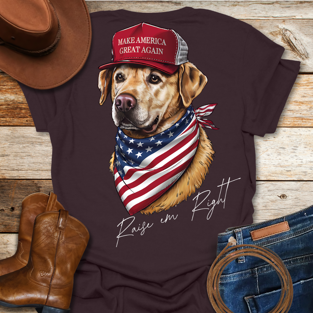 MAGA Lab T-Shirt (Back Print)