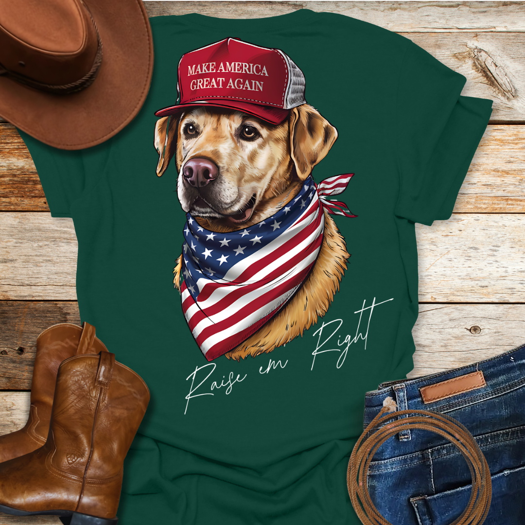 MAGA Lab T-Shirt (Back Print)