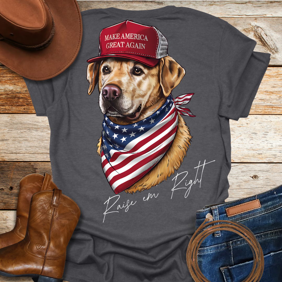 MAGA Lab T-Shirt (Back Print)