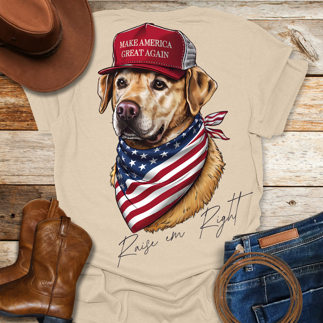 MAGA Lab T-Shirt (Back Print)