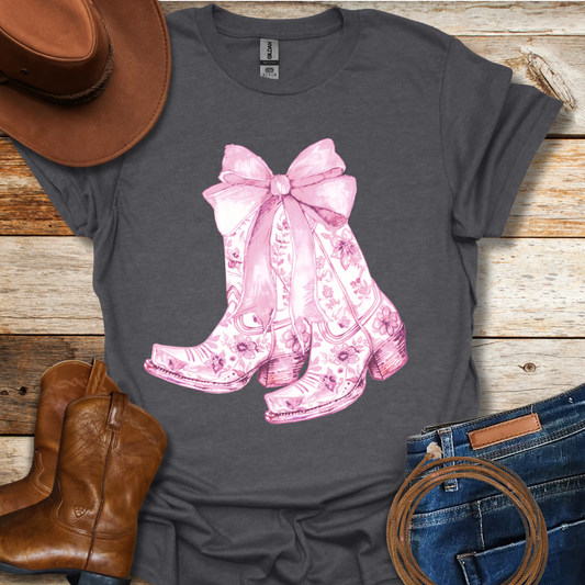 Pink Boots T-Shirt