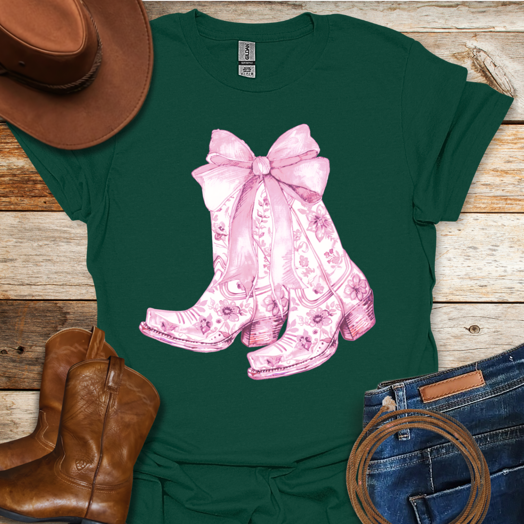 Pink Boots T-Shirt