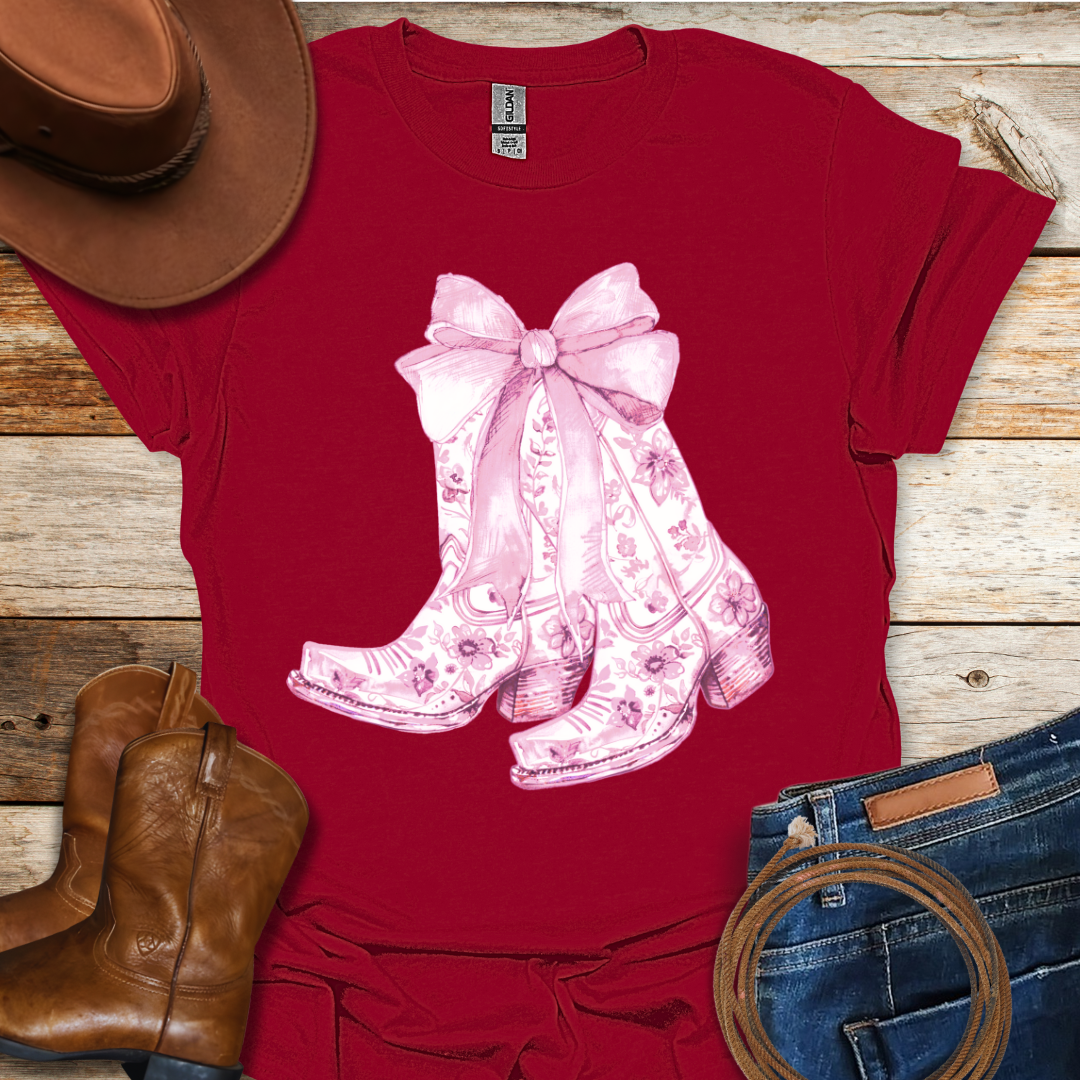 Pink Boots T-Shirt