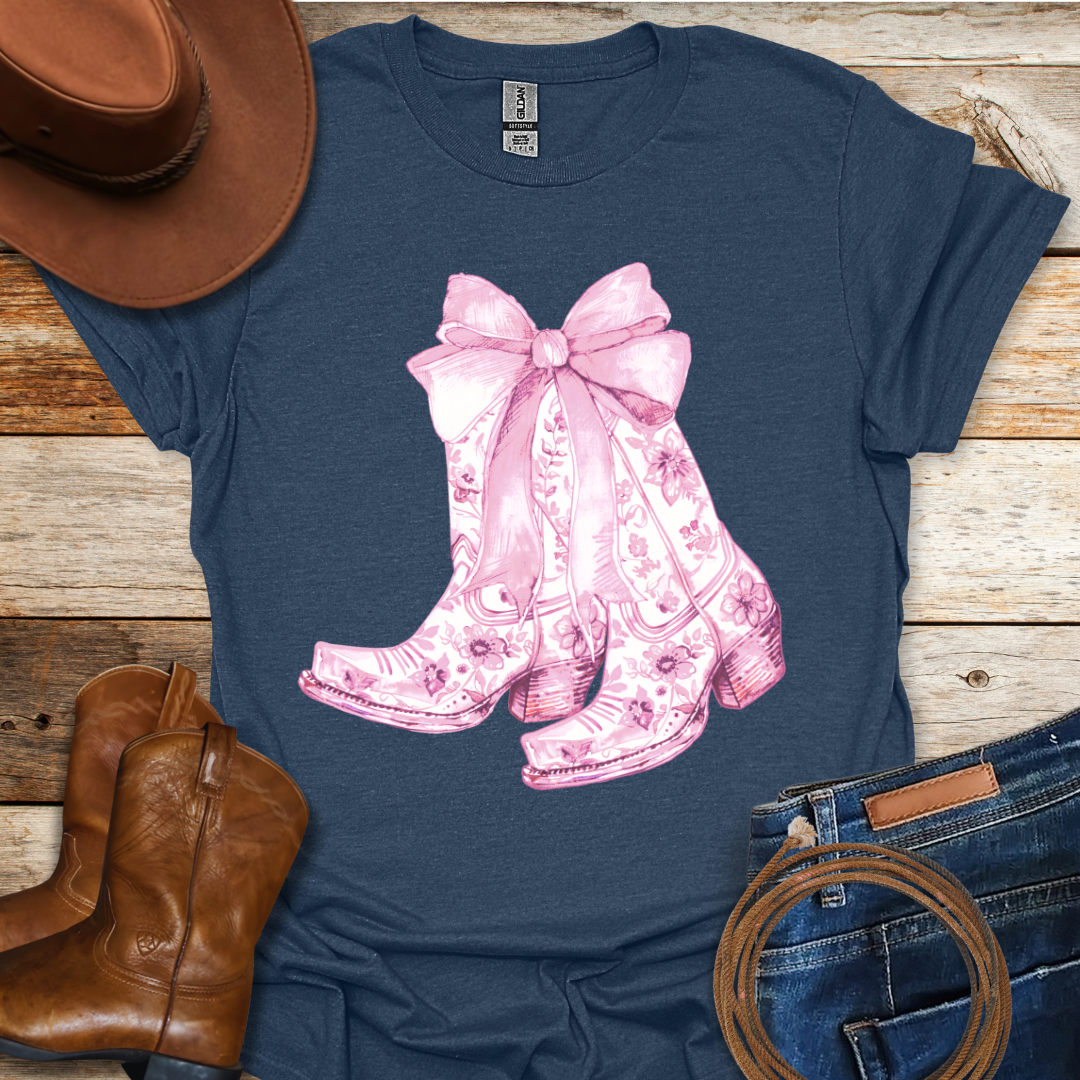 Pink Boots T-Shirt