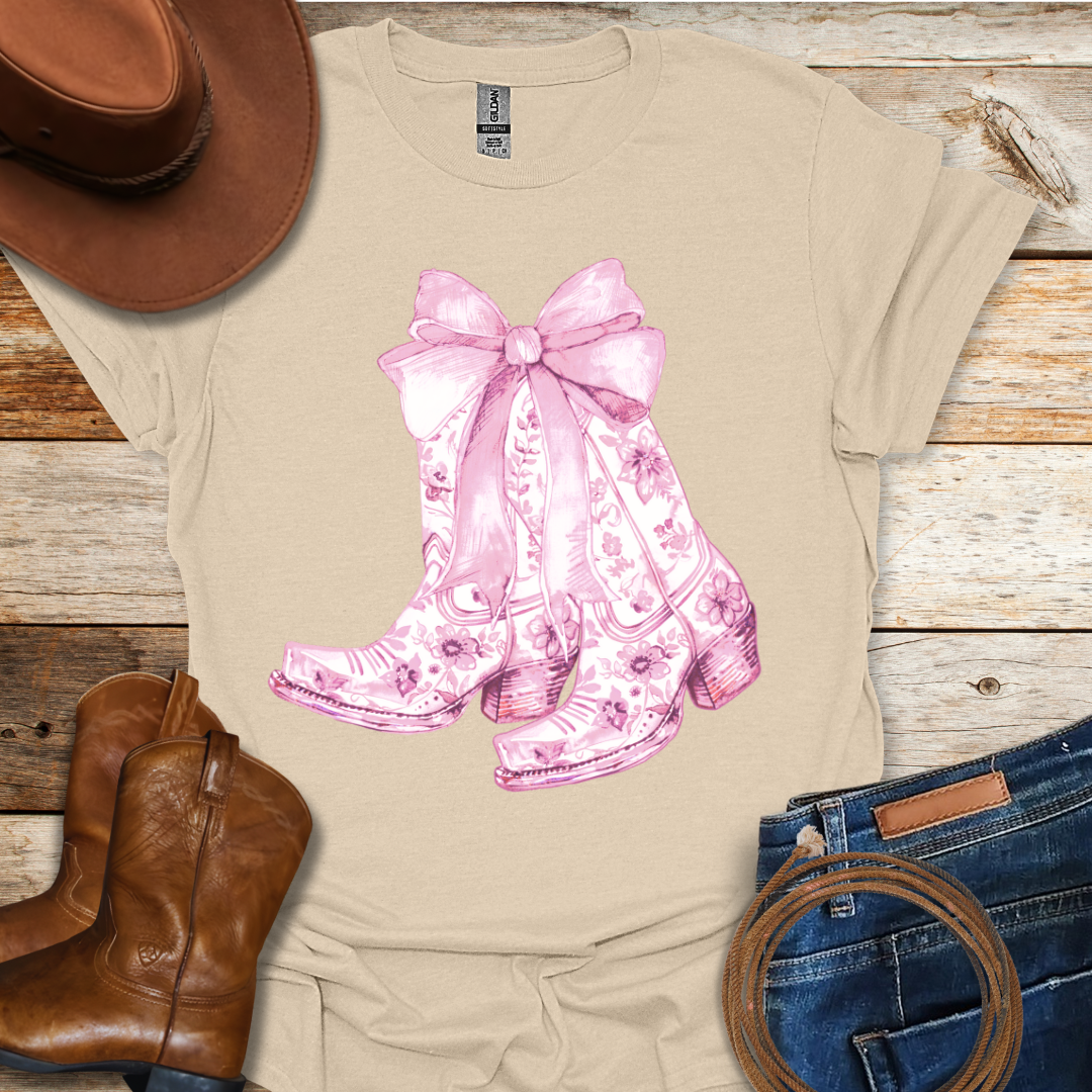 Pink Boots T-Shirt