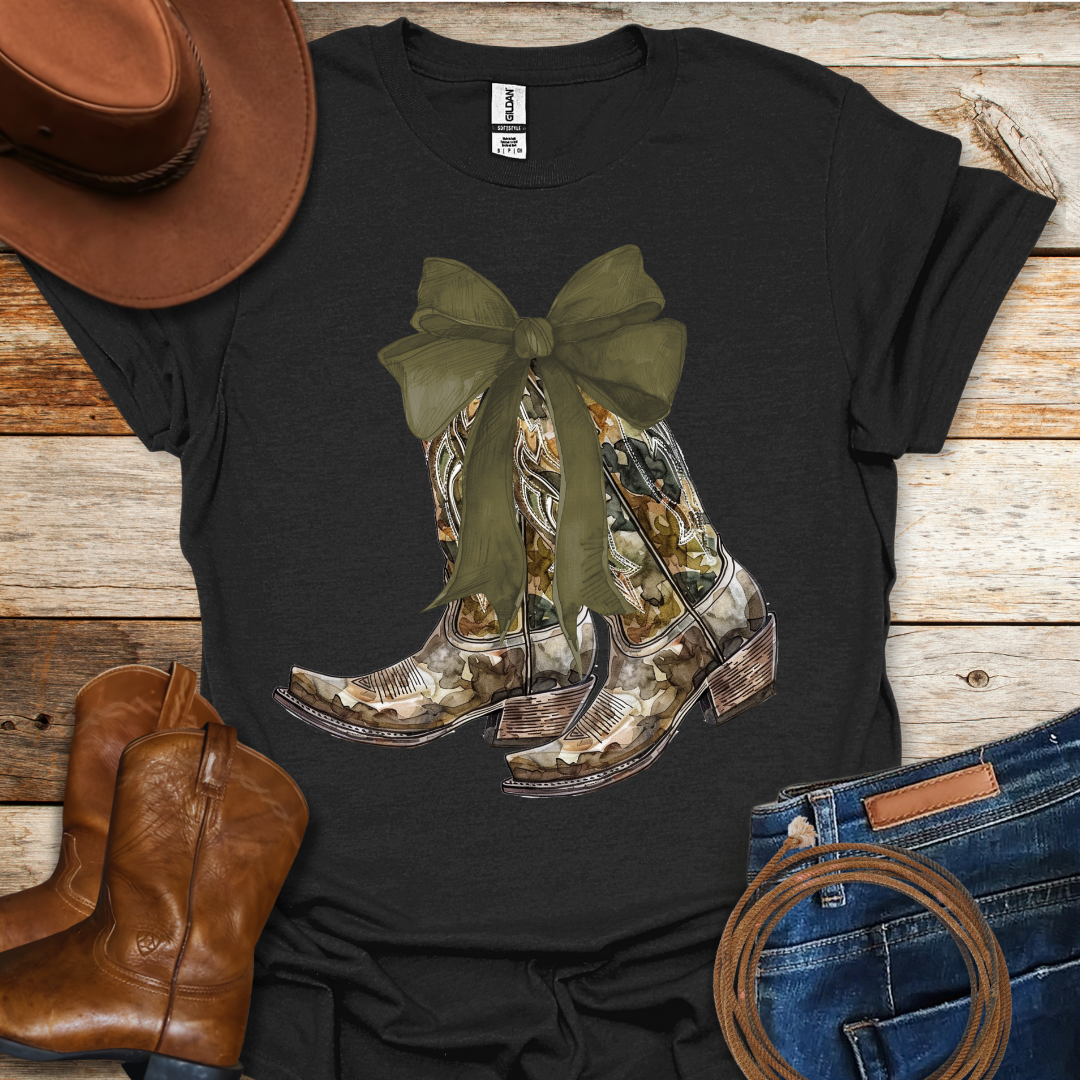 Camo Boots T-Shirt