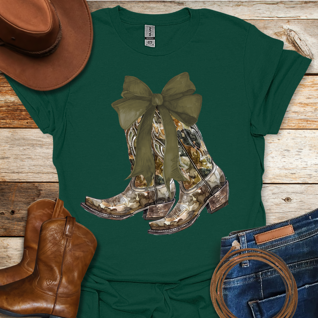 Camo Boots T-Shirt