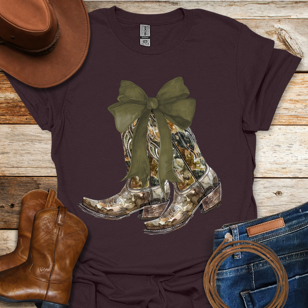 Camo Boots T-Shirt