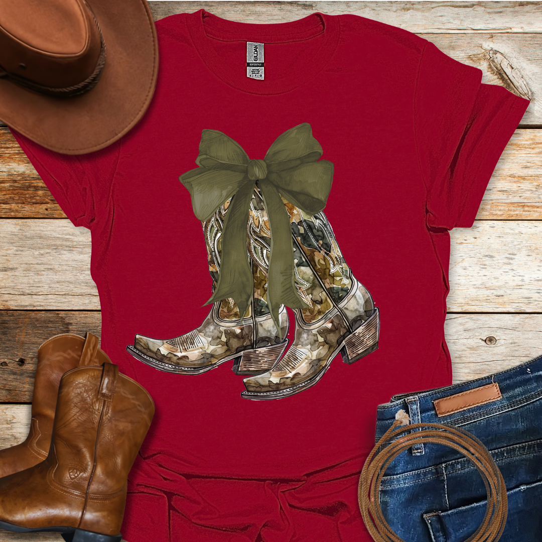 Camo Boots T-Shirt