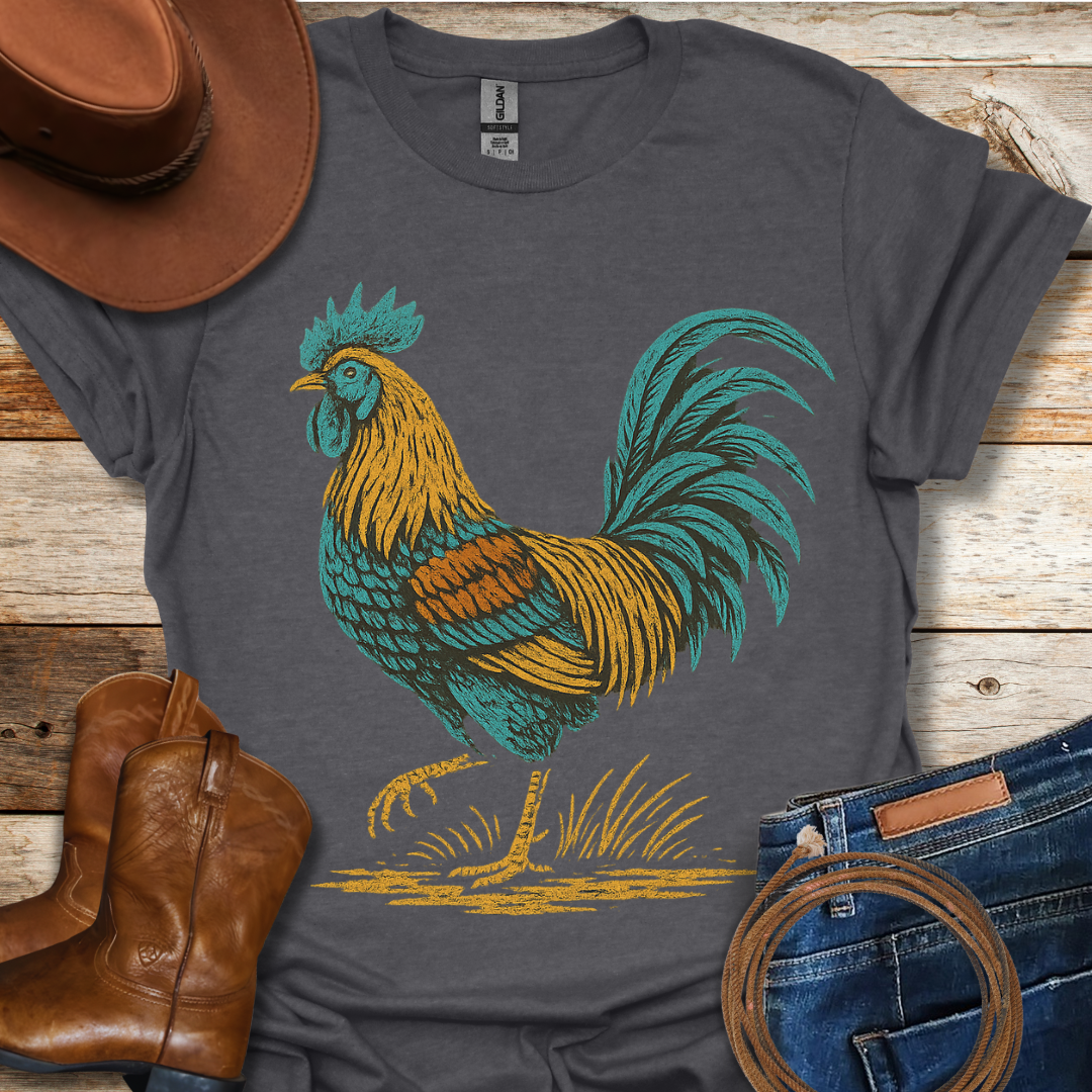 Rootgrass Rooster T-Shirt