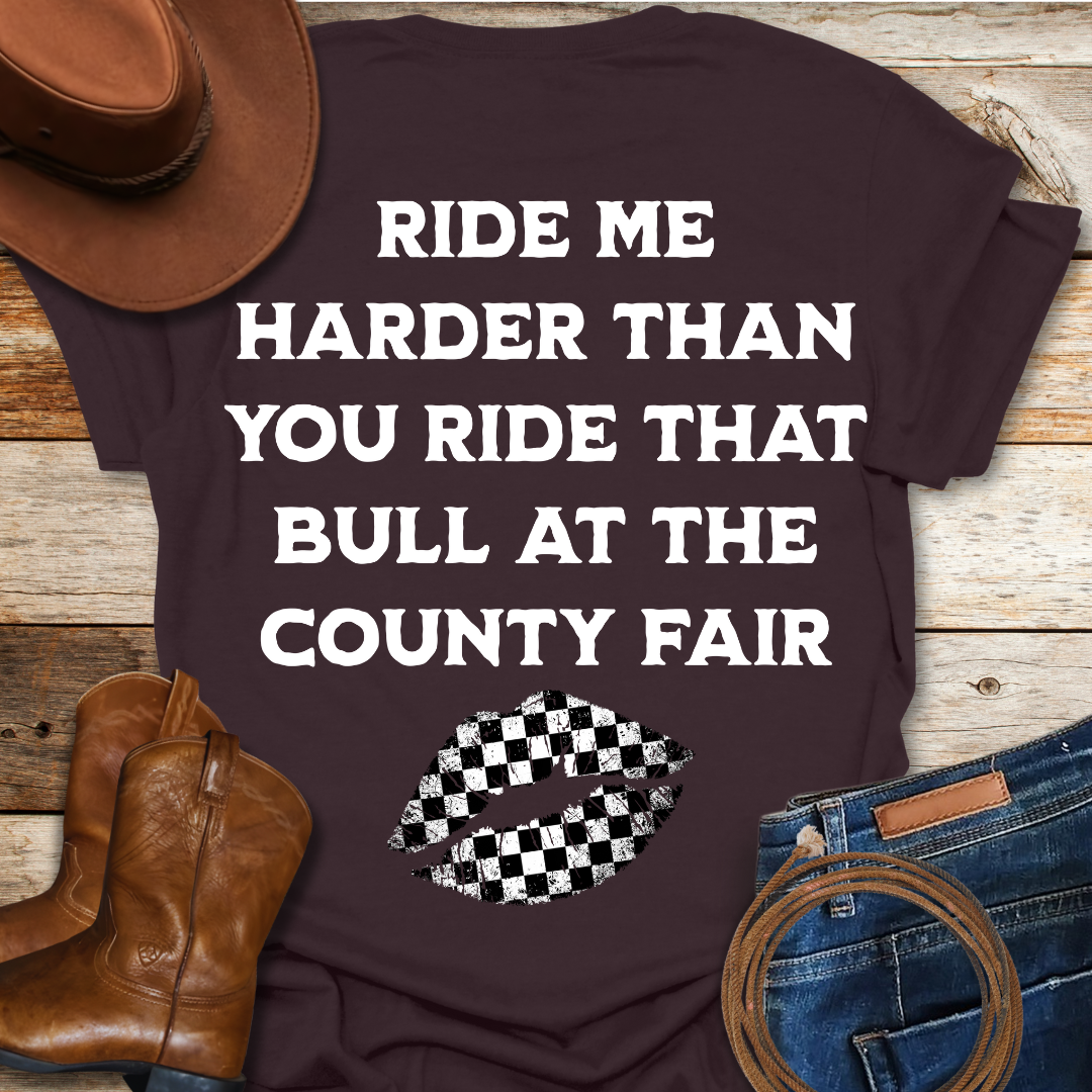 Ride Me T-Shirt (Back Print)
