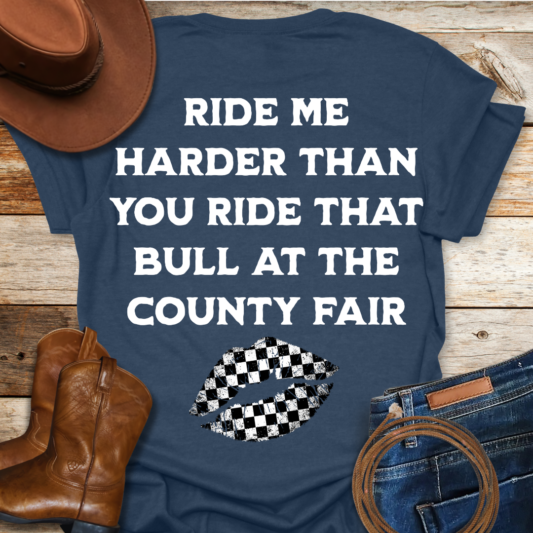 Ride Me T-Shirt (Back Print)