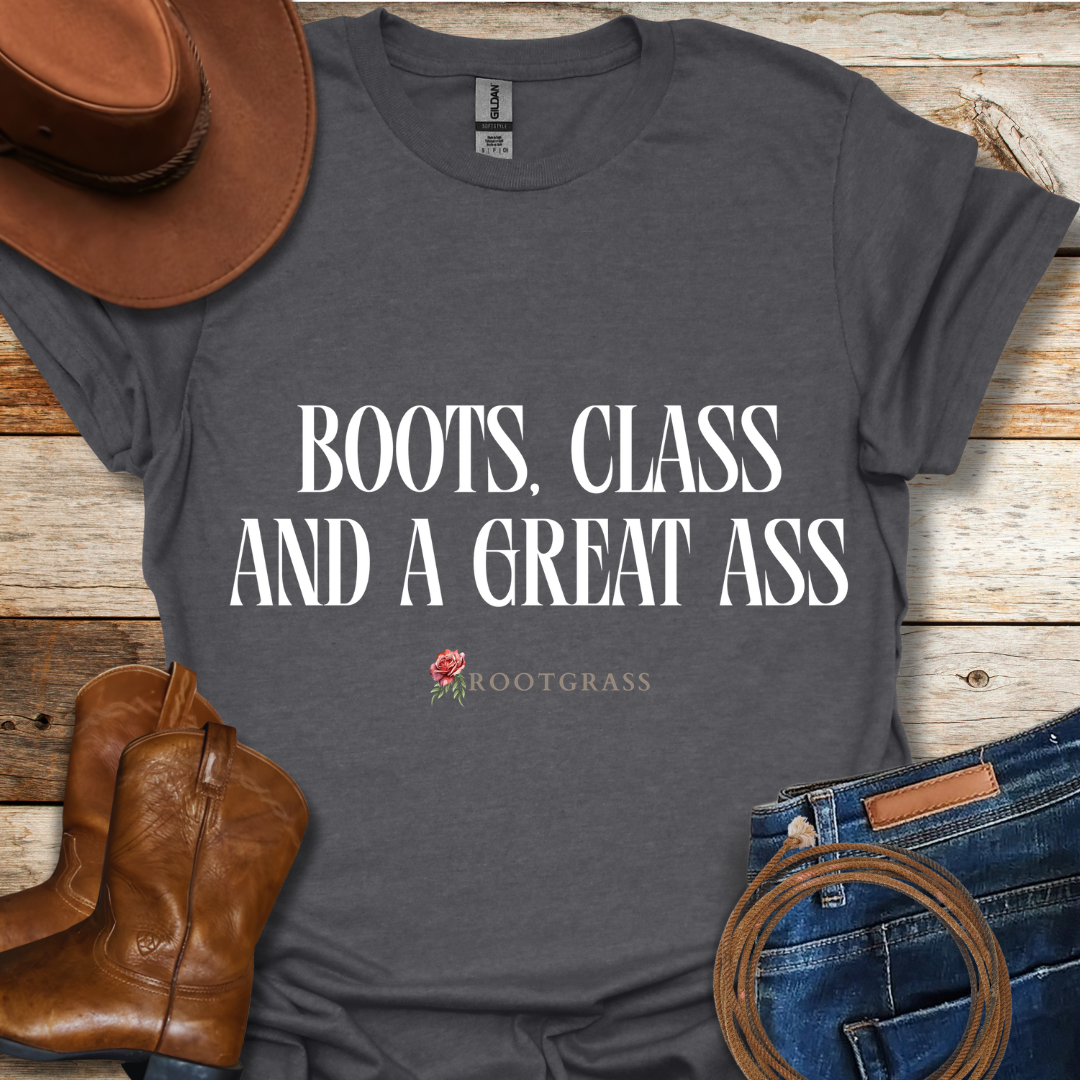 Boots & Class T-Shirt