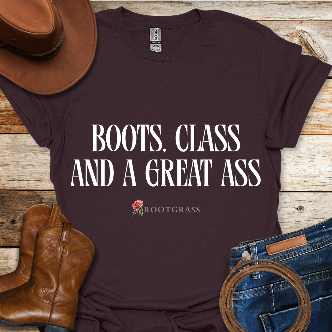 Boots & Class T-Shirt