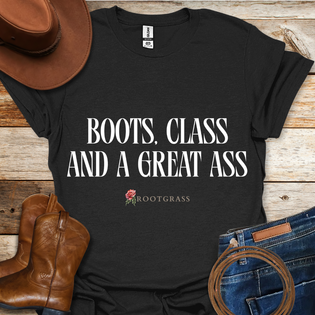 Boots & Class T-Shirt