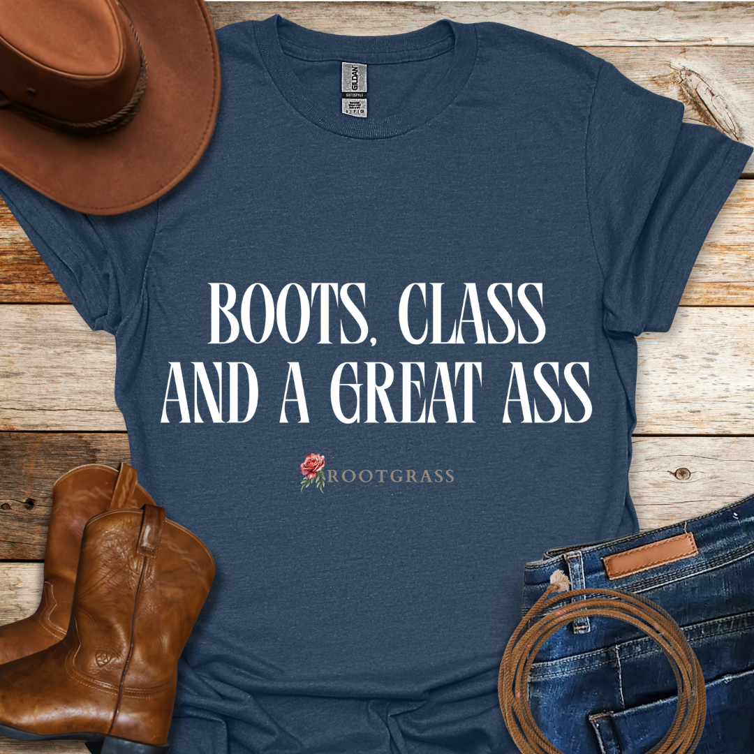 Boots & Class T-Shirt