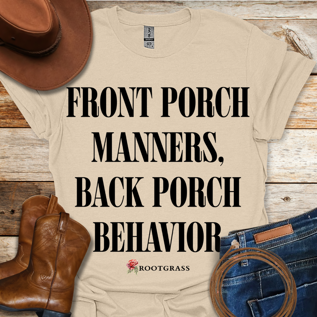 Front Porch Manners T-Shirt