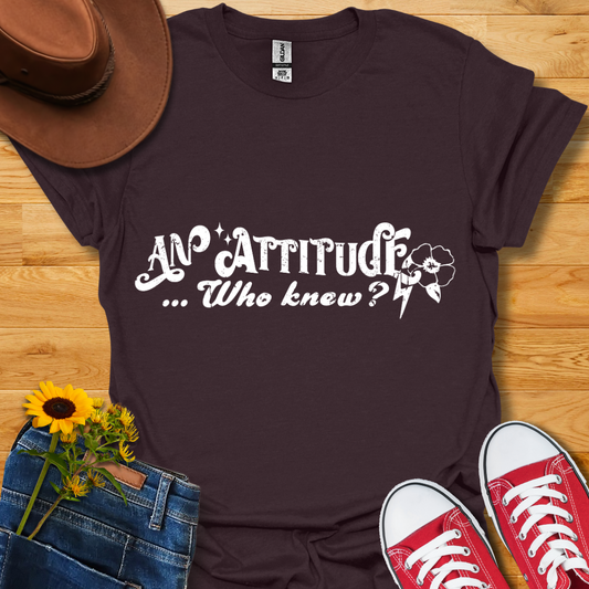 Attitude T-Shirt (Back & Front)