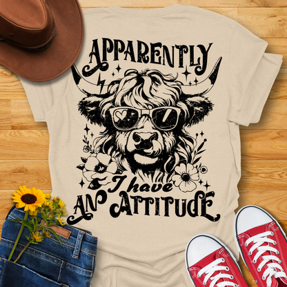 Attitude T-Shirt (Back & Front)