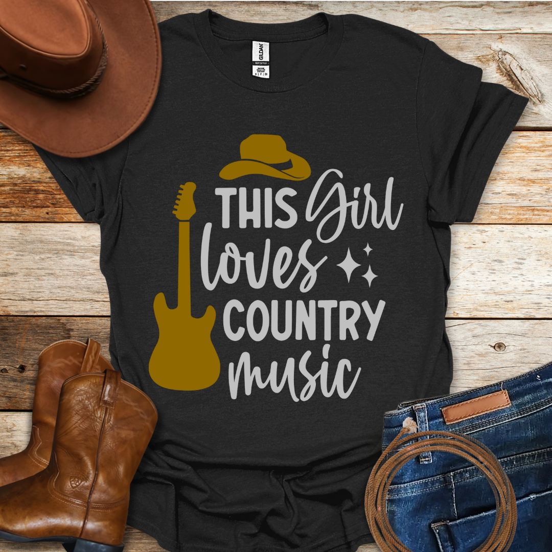 Country Music Love T-Shirt