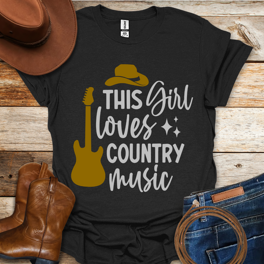 Country Music Love T-Shirt